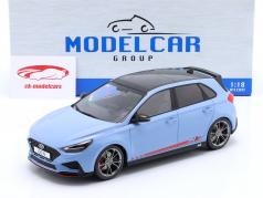 Hyundai i30 N Anno di costruzione 2021 azzurro 1:18 ModelCar Group
