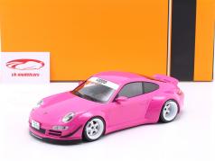 Porsche 911 (997) RWB Rauh-Welt 粉色的 金属的 1:18 Ixo