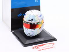 Esteban Ocon BWT Alpine F1 Team #31 イギリス人 GP 式 1 2023 ヘルメット 1:5 Spark