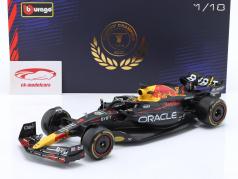 Max Verstappen Red Bull Racing RB19 #1 fórmula 1 Campeón del mundo 2023 1:18 Bburago