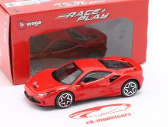 Ferrari F8 Tributo Año de construcción 2019 rojo 1:43 Bburago