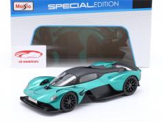 Aston Martin Valkyrie Год постройки 2022 зеленый 1:18 Maisto