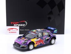 Ford Puma Rally1 #42 2e Rallye Sardinië 2022 Breen, Nagle 1:18 TrueScale