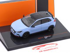Hyundai i30 N year 2022 light blue 1:43 Ixo