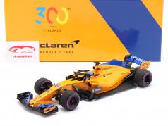 F. Alonso McLaren MCL33 #14 300e F1 GP Canada formule 1 2018 1:18 Minichamps