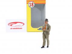 Enzo Ferrari 50s Years figure 1:18 LeMansMiniatures