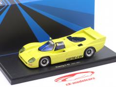Koenig C62 Bouwjaar 1991 geel 1:43 AutoCult