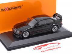 BMW M3 (E36) GTR Ano de construção 1993 preto 1:43 Minichamps