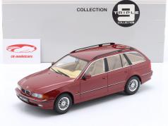 BMW 5er Serie Touring (E39) Baujahr 1998 calypso rot metallic 1:18 Triple9