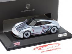 Porsche Vision 357 75 Jaren Porsche zilver 1:43 Spark