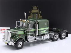 Kenworth W900 Cabeza tractora verde metálico 1:18 Road Kings