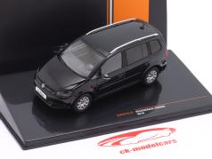 Volkswagen VW Touran year 2010 black 1:43 Ixo