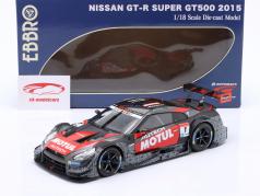 Nissan GT-R GT500 #1 Super GT Series Test Okayama 2015 Matsuda, Quintarelli 1:18 Ebbro