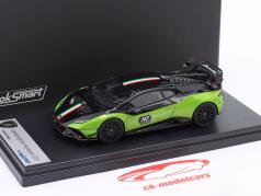 Lamborghini Huracan STO SC 10mo Anniversary 2023 verde / negro 1:43 LookSmart