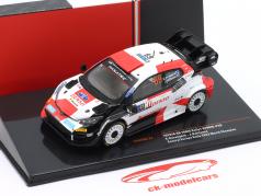 Toyota GR Yaris Rally1 #69 2e Rallye Centraal Europa 2023 Rovanperä, Halttunen 1:43 Ixo