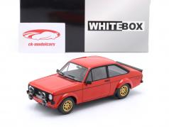 Ford Escort Mk2 RS 2000 year 1977 red 1:24 WhiteBox
