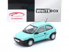 Opel Corsa B Baujahr 1993 türkis 1:24 WhiteBox