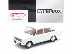 Fiat 124 Année de construction 1970 blanc 1:24 WhiteBox