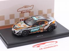 Toyota Inging 86 #38 flerfarvet 1:43 Ebbro