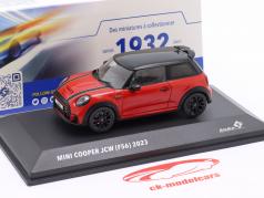 Mini Cooper John Works Année de construction 2023 piment rouge 1:43 Solido
