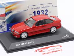 BMW M3 (E36) クーペ 建設年 1999 赤 1:43 Solido