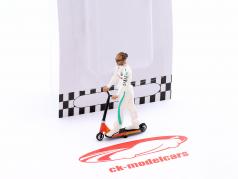Lewis Hamilton Patin Trottinettes chiffre 1:43 Cartrix