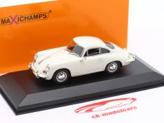 Porsche 356 C Coupe year 1965 white 1:43 Minichamps