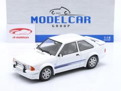 Ford Escort MK III RS Turbo Baujahr 1985 weiß 1:18 ModelCar Group
