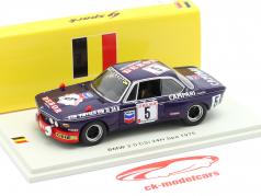 BMW 3.0 CSi #5 24h Spa 1975 Sauvage, Rieu 1:43 Spark