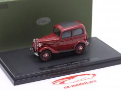 Datsun 17 Sedan Baujahr 1938 dunkelrot 1:43 Ebbro