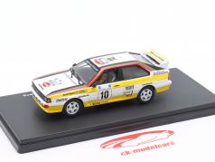 Audi Quattro A2 #10 vincitore Rallye acropoli 1984 Blomqvist, Cederberg 1:43 Altaya