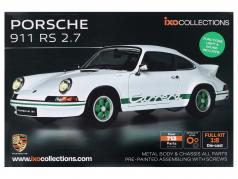 Porsche 911 Carrera RS 2.7 blanco / verde Kit 1:8 Ixo