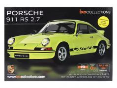 Porsche 911 Carrera RS 2.7 amarillo / negro  Equipo 1:8 Ixo
