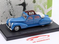 Citroen 11 Berlin 建造年份 1948 蓝色的 1:43 AutoCult