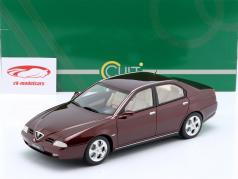 Alfa Romeo 166 Super 3.0 建設年 1998-2002 赤 メタリックな 1:18 Cult Scale