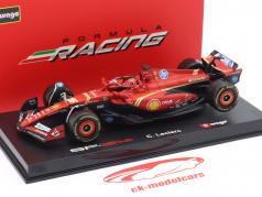 Charles Leclerc Ferrari SF-24 #16 3ème Imola GP formule 1 2024 1:43 Bburago