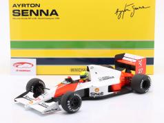 Ayrton Senna McLaren MP4/5B #27 formula 1 Campione del mondo 1990 1:12 Minichamps