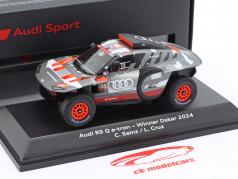 Audi RS Q e-tron E2 #204 Winner Rallye Dakar 2024 Sainz, Cruz 1:43 Spark