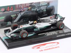 L. Hamilton Mercedes F1 W08 #44 Мексика GP формула 1 Чемпион мира 2017 1:43 Minichamps