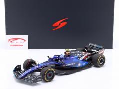 Logan Sargeant Williams FW45 #2 EE.UU GP fórmula 1 2023 1:18 Spark