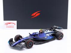 Logan Sargeant Williams FW45 #2 britannico GP formula 1 2023 1:18 Spark