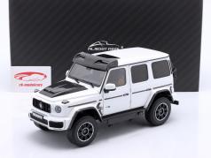 Brabus Gクラス Mercedes-Benz G 63 4x4 2023 ダイヤモンドホワイト 1:18 Almost Real