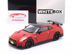 Nissan GT-R Nismo Coupe year 2021 red 1:24 WhiteBox