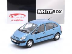 Citroen Xsara Picasso Byggeår 1999 lyseblå metallisk 1:24 WhiteBox