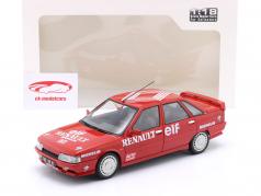 Renault 21 Turbo Mk1 Geschwindigkeitsrekord auf Eis 1988 rot 1:18 Solido