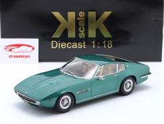 Maserati Ghibli Coupe Año de construcción 1969 verde metálico 1:18 KK-Scale