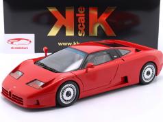 Bugatti EB110 Ano de construção 1991 vermelho 1:12 KK-Scale