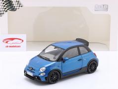 Fiat 695 Abarth Tributo 131 Rally Bouwjaar 2022 podium blauw 1:18 Solido