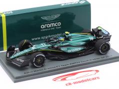 F. Alonso Aston Martin AMR24 #14 5° Arabia Saudita GP formula 1 2024 1:43 Spark