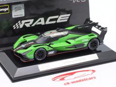 Lamborghini SC63 LMDh #63 Année de construction 2023 vert 1:43 Bburago